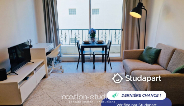 Logement tudiant Studio à Nice (06100)