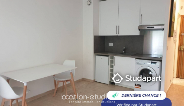 Logement tudiant Location Studio Meublé Nice (06100)