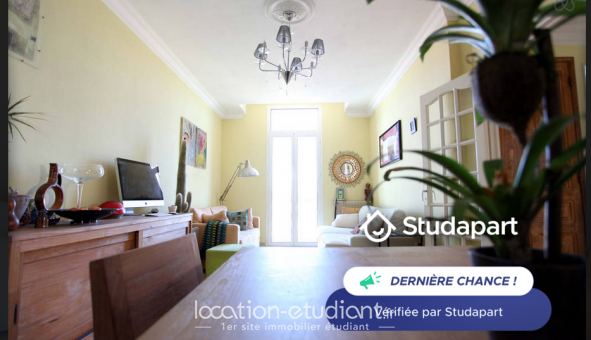 Logement tudiant Studio à Nice (06100)