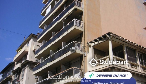 Logement tudiant Studio à Nice (06100)