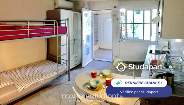 Logement tudiant Studio à Nice (06100)