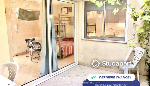 Logement tudiant Studio à Nice (06100)