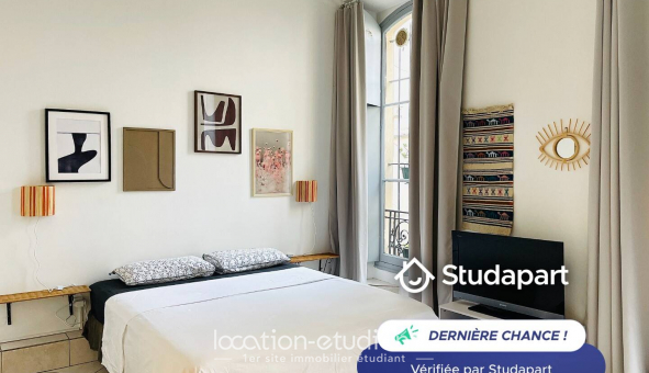 Logement tudiant Location Studio Meublé Nice (06100)