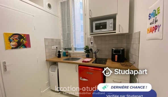 Logement tudiant Location Studio Meublé Nice (06100)