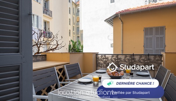 Logement tudiant Studio à Nice (06100)