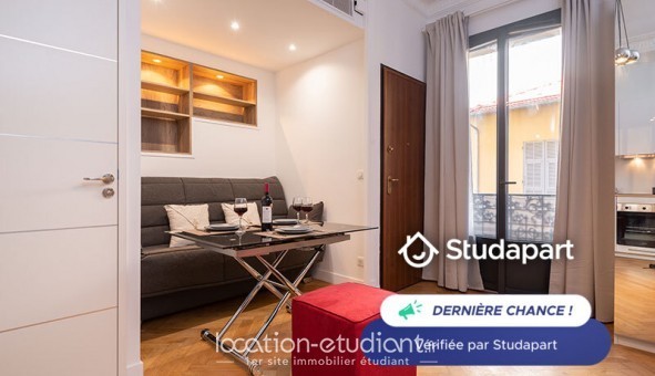 Logement tudiant Studio à Nice (06100)