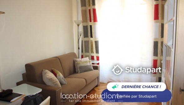 Logement tudiant Location Studio Meublé Nice (06100)