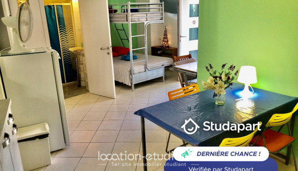 Logement tudiant Location Studio Meublé Nice (06100)