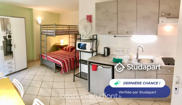 Logement tudiant Studio à Nice (06100)