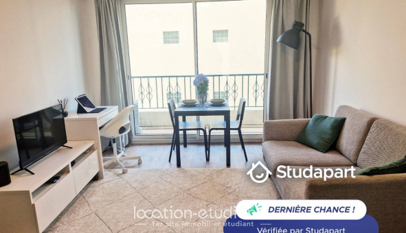 Logement tudiant Studio à Nice (06100)