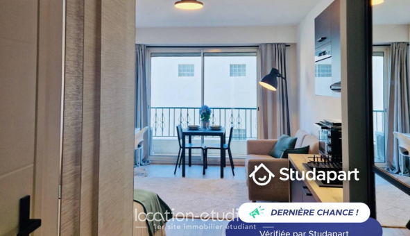 Logement tudiant Studio à Nice (06100)