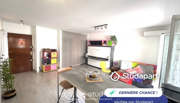 Logement tudiant Location Studio Meublé Nice (06100)