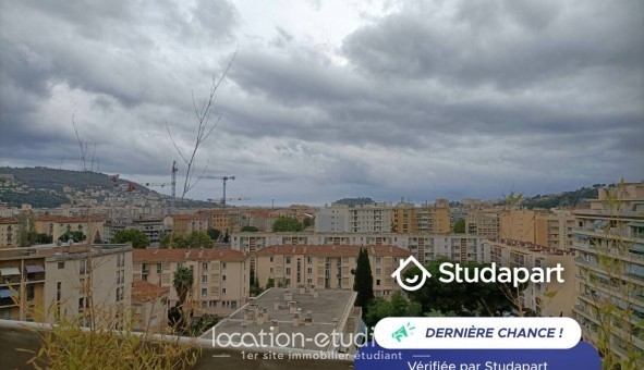 Logement tudiant Studio à Nice (06100)