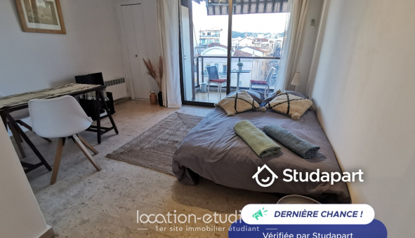 Logement étudiant Location Studio Meublé Nice (06100)