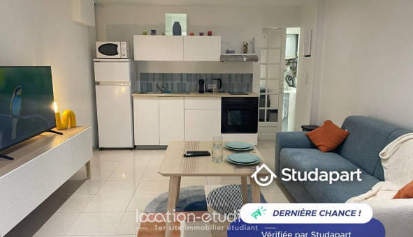 Logement étudiant Location Studio Meublé Nice (06100)
