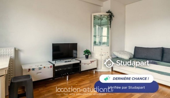 Logement étudiant Location Studio Meublé Pantin (93500)