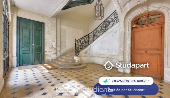 Logement tudiant Studio à Paris 01er arrondissement (75001)