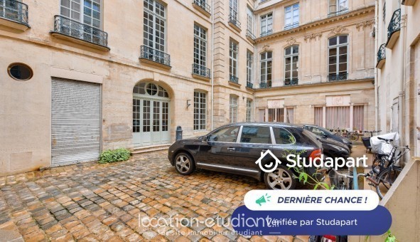 Logement tudiant Studio à Paris 01er arrondissement (75001)