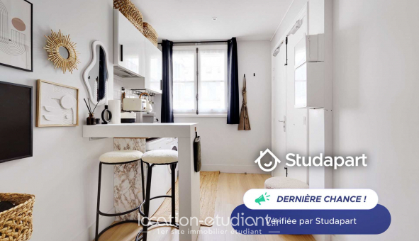 Logement tudiant Location Studio Meublé Paris 01er arrondissement (75001)