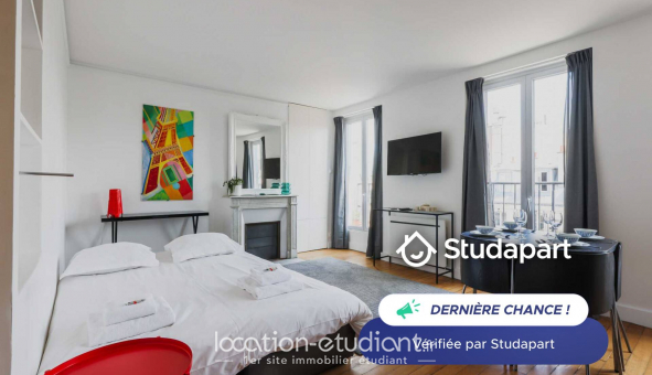 Logement tudiant Studio à Paris 01er arrondissement (75001)