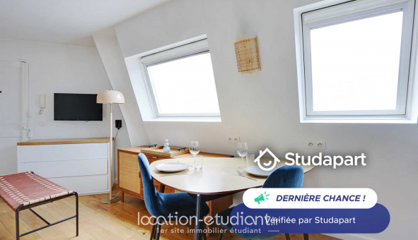 Logement tudiant Studio à Paris 01er arrondissement (75001)