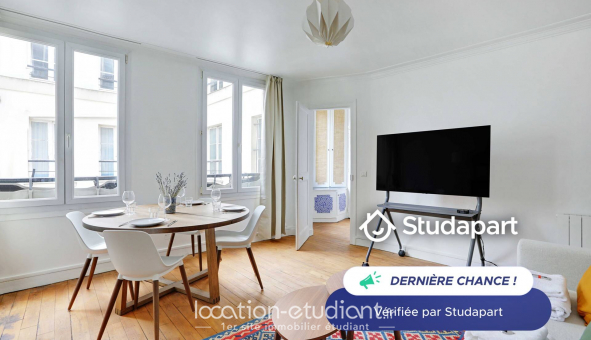 Logement tudiant Studio à Paris 01er arrondissement (75001)