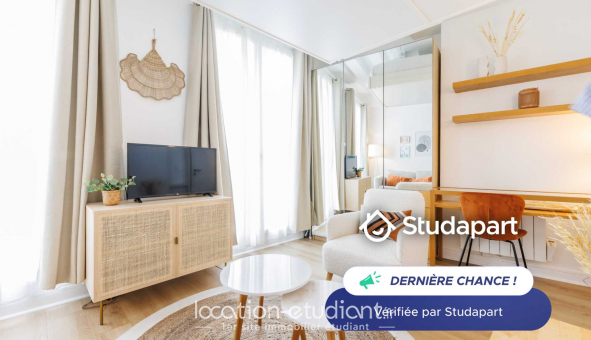 Logement tudiant Studio à Paris 01er arrondissement (75001)