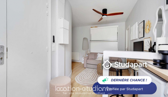 Logement tudiant Location Studio Meublé Paris 01er arrondissement (75001)