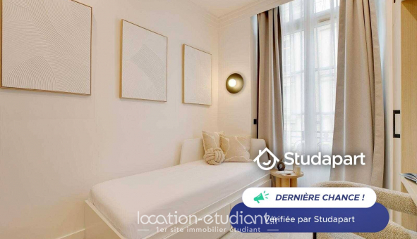 Logement tudiant Studio à Paris 01er arrondissement (75001)