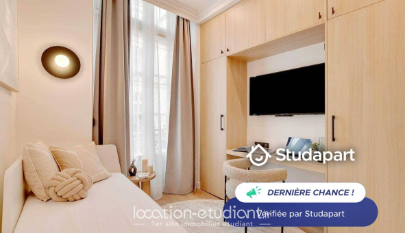 Logement tudiant Studio à Paris 01er arrondissement (75001)