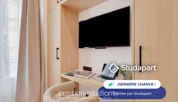 Logement tudiant Studio à Paris 01er arrondissement (75001)