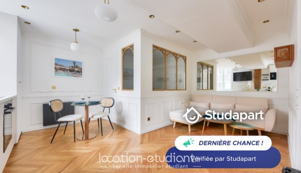 Logement tudiant Location Studio Meublé Paris 01er arrondissement (75001)