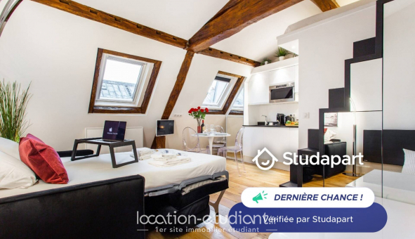 Logement tudiant Studio à Paris 01er arrondissement (75001)