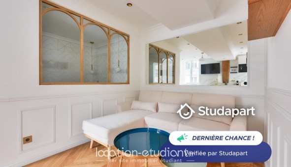 Logement tudiant Studio à Paris 01er arrondissement (75001)