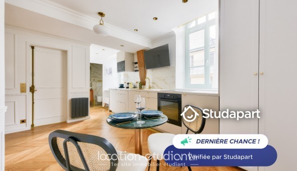 Logement tudiant Studio à Paris 01er arrondissement (75001)