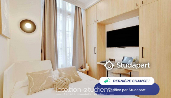 Logement tudiant Location Studio Meublé Paris 01er arrondissement (75001)