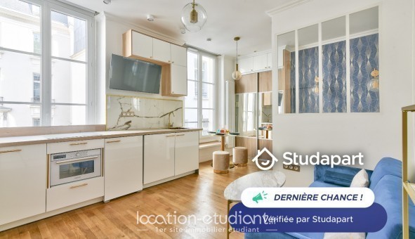 Logement tudiant Studio à Paris 02me arrondissement (75002)