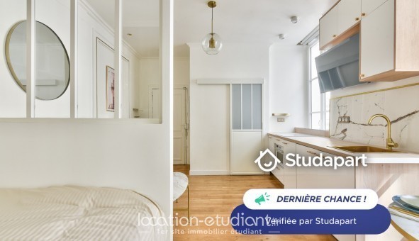 Logement tudiant Studio à Paris 02me arrondissement (75002)