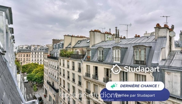 Logement tudiant Studio à Paris 02me arrondissement (75002)