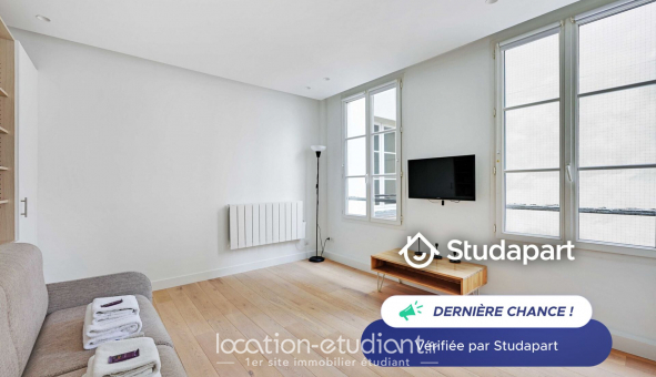 Logement tudiant Studio à Paris 02me arrondissement (75002)