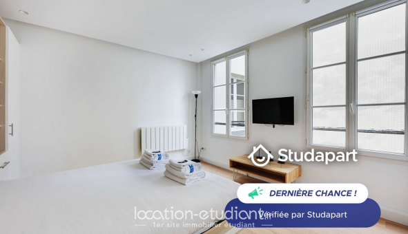 Logement tudiant Studio à Paris 02me arrondissement (75002)