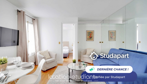 Logement tudiant Studio à Paris 02me arrondissement (75002)