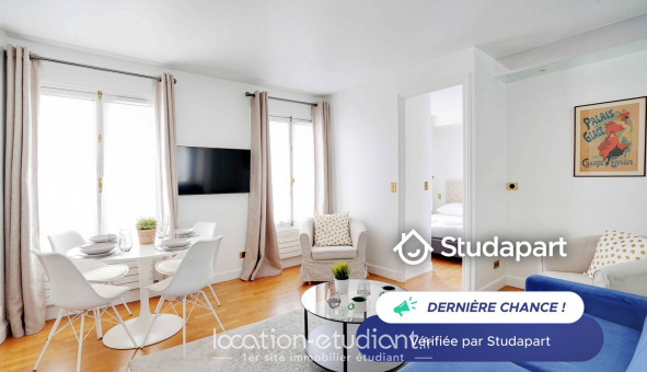 Logement tudiant Studio à Paris 02me arrondissement (75002)