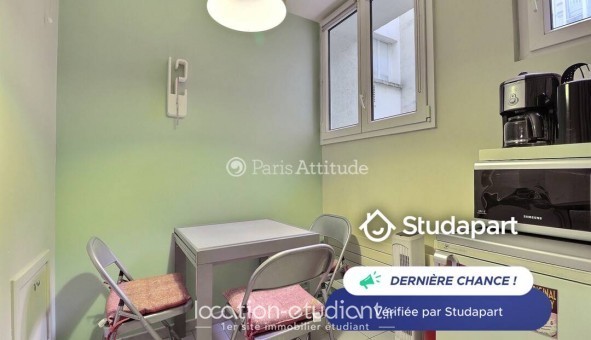 Logement tudiant Studio à Paris 02me arrondissement (75002)