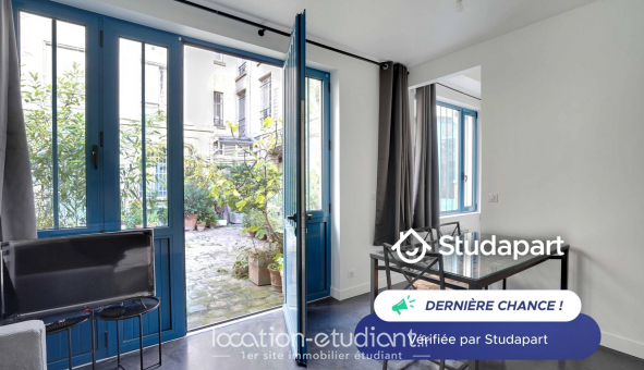 Logement tudiant Studio à Paris 02me arrondissement (75002)