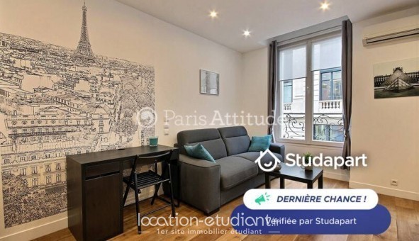 Logement tudiant Location Studio Meublé Paris 02me arrondissement (75002)