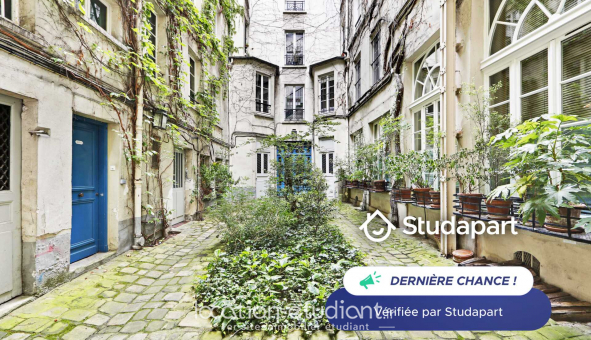 Logement tudiant Studio à Paris 03me arrondissement (75003)