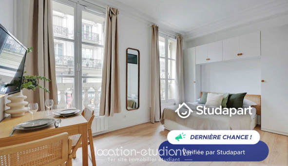 Logement tudiant Studio à Paris 03me arrondissement (75003)