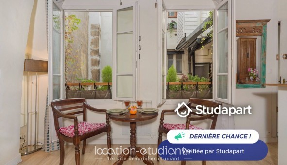 Logement tudiant Studio à Paris 03me arrondissement (75003)