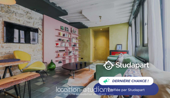 Logement tudiant Studio à Paris 03me arrondissement (75003)